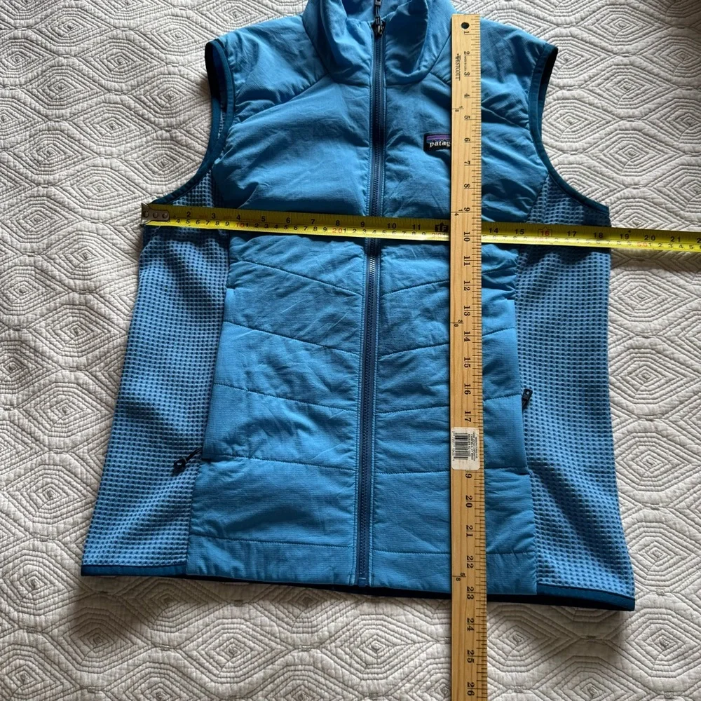 Patagonia Vest Size Small Blue Nano Air Full Zip Light Hybrid Insulated Jacket